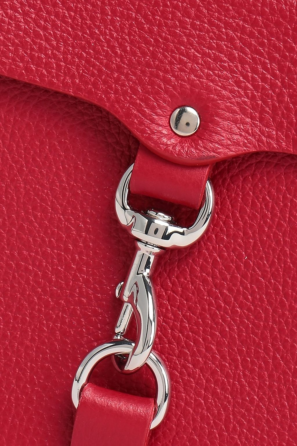 REBECCA MINKOFF M.A.B. mini pebbled-leather shoulder bag