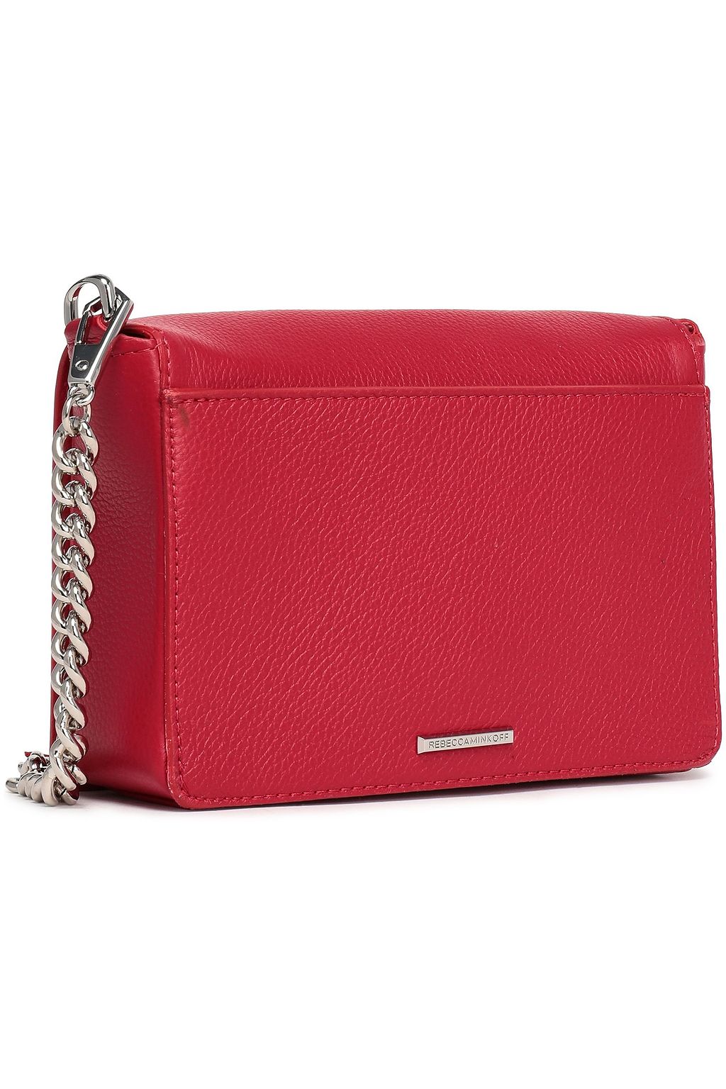 REBECCA MINKOFF M.A.B. mini pebbled-leather shoulder bag