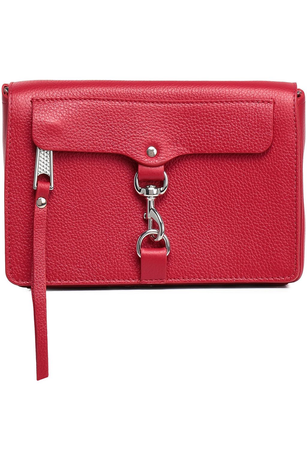 REBECCA MINKOFF M.A.B. mini pebbled-leather shoulder bag