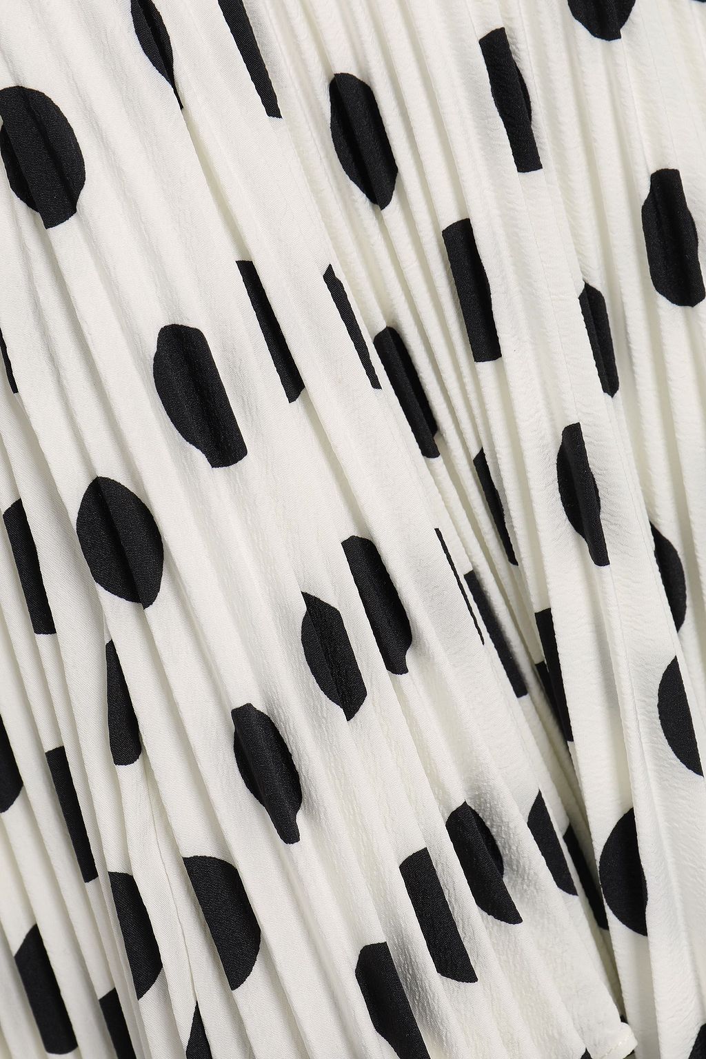 mikael aghal polka dot dress