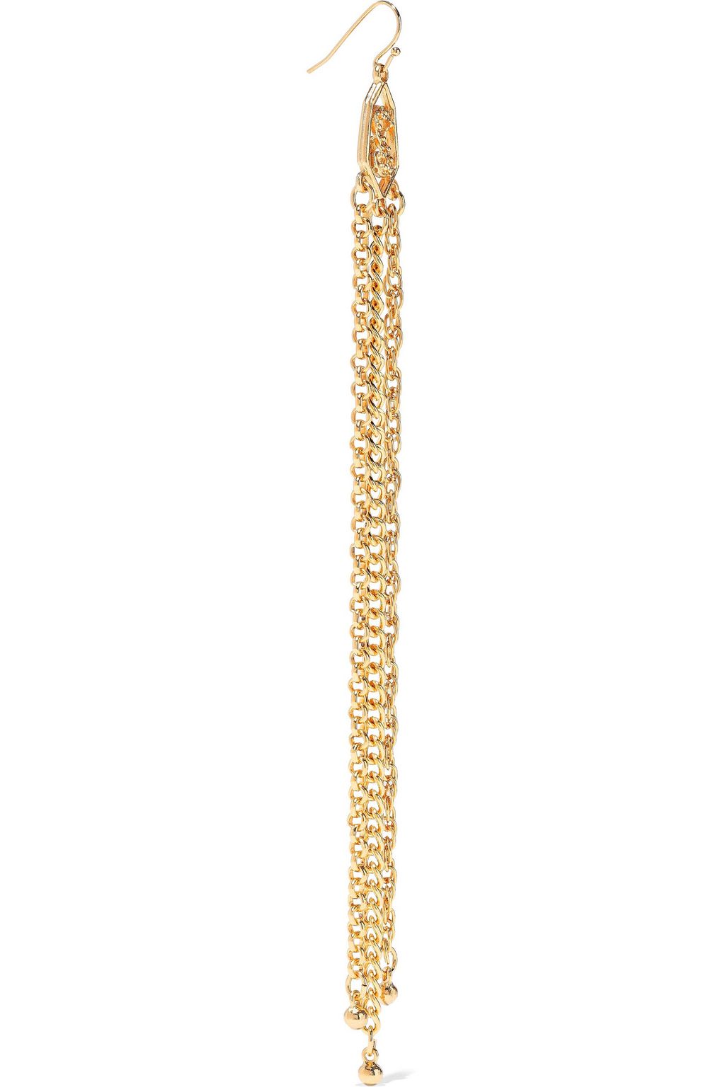 BEN-AMUN 24-karat gold-plated earrings