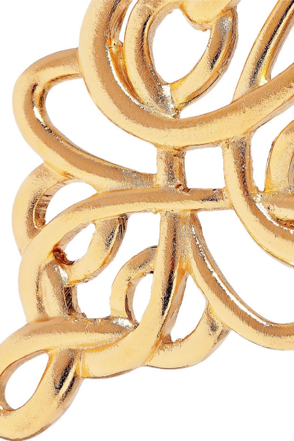 BEN-AMUN 24-karat gold-plated earrings