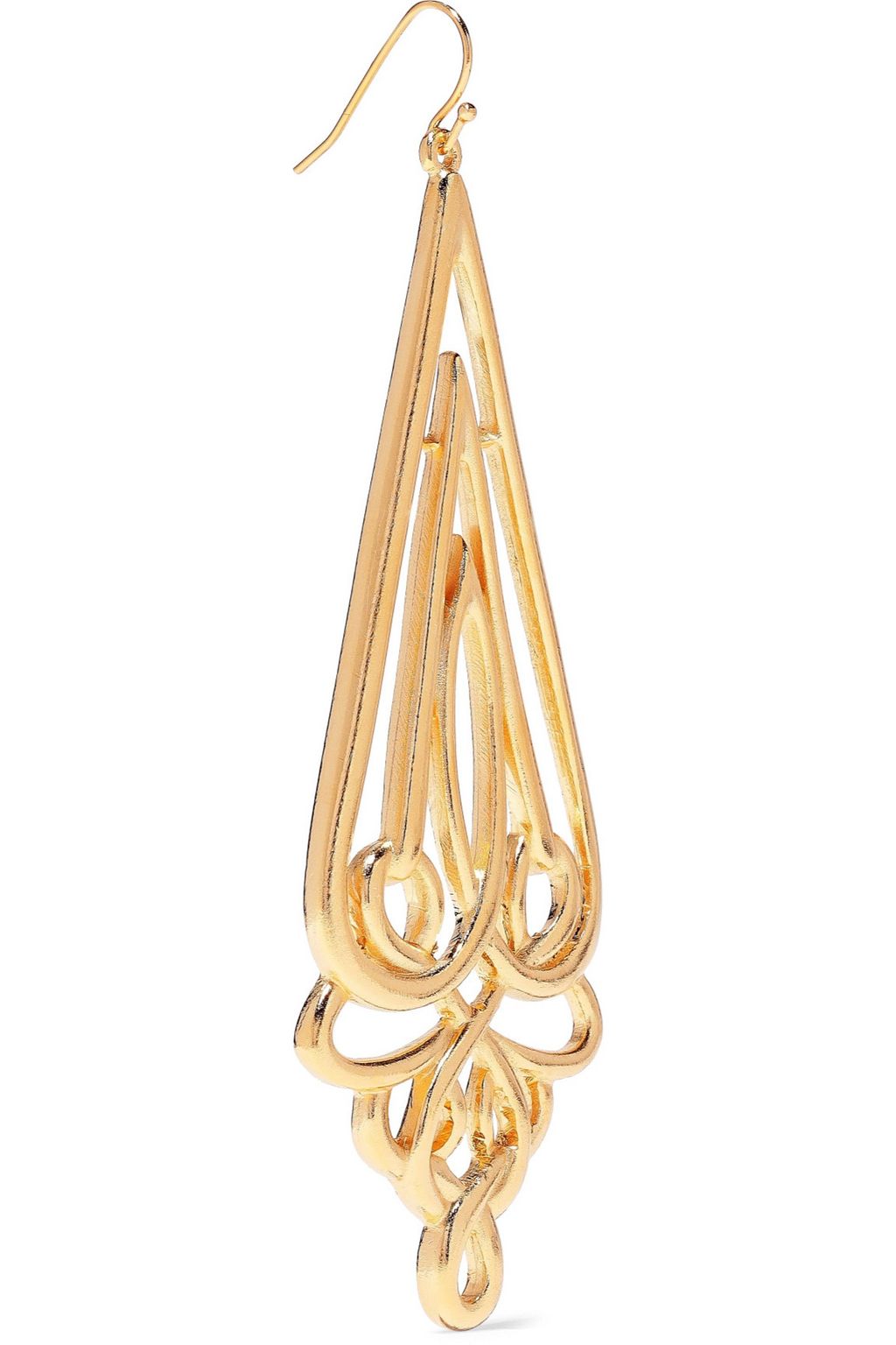 BEN-AMUN 24-karat gold-plated earrings