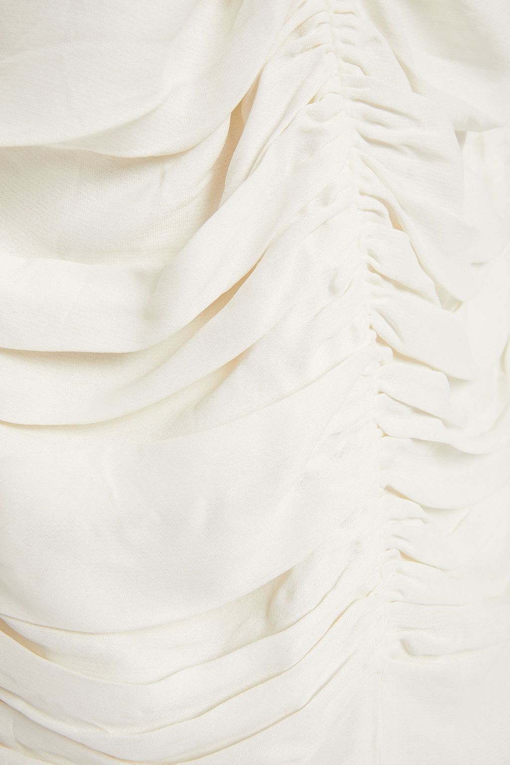 MARNI Ruched woven top