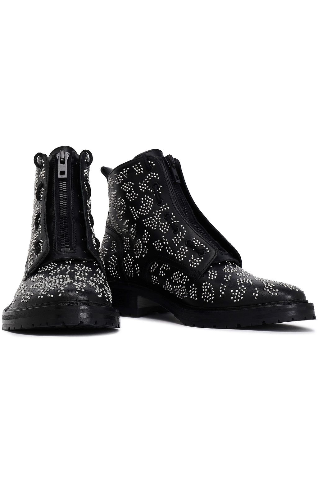 RAG & BONE Beaded leather ankle boots