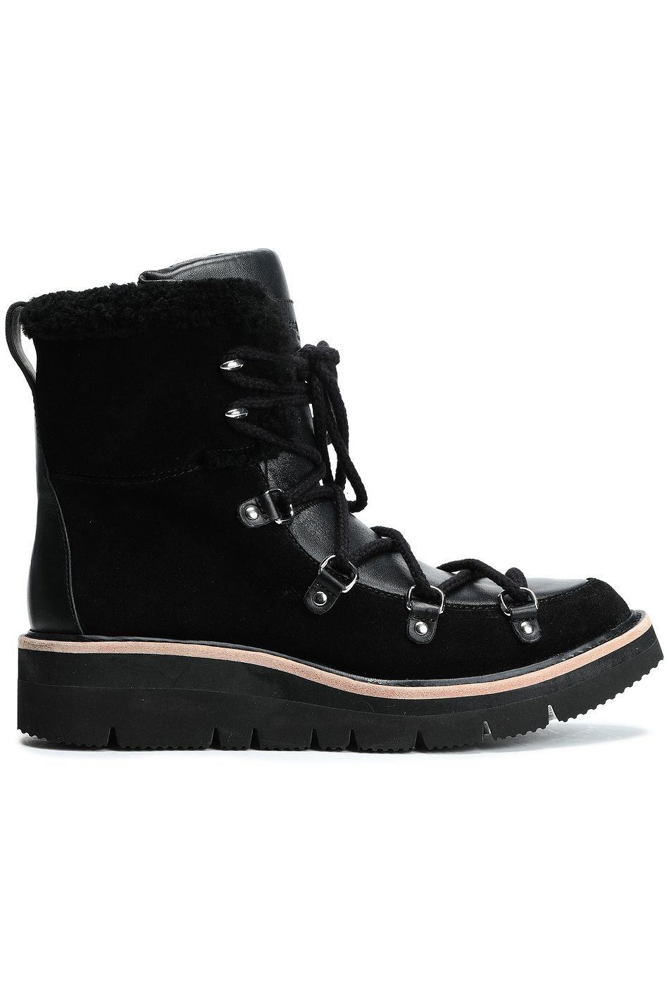 rag bone shearling boots