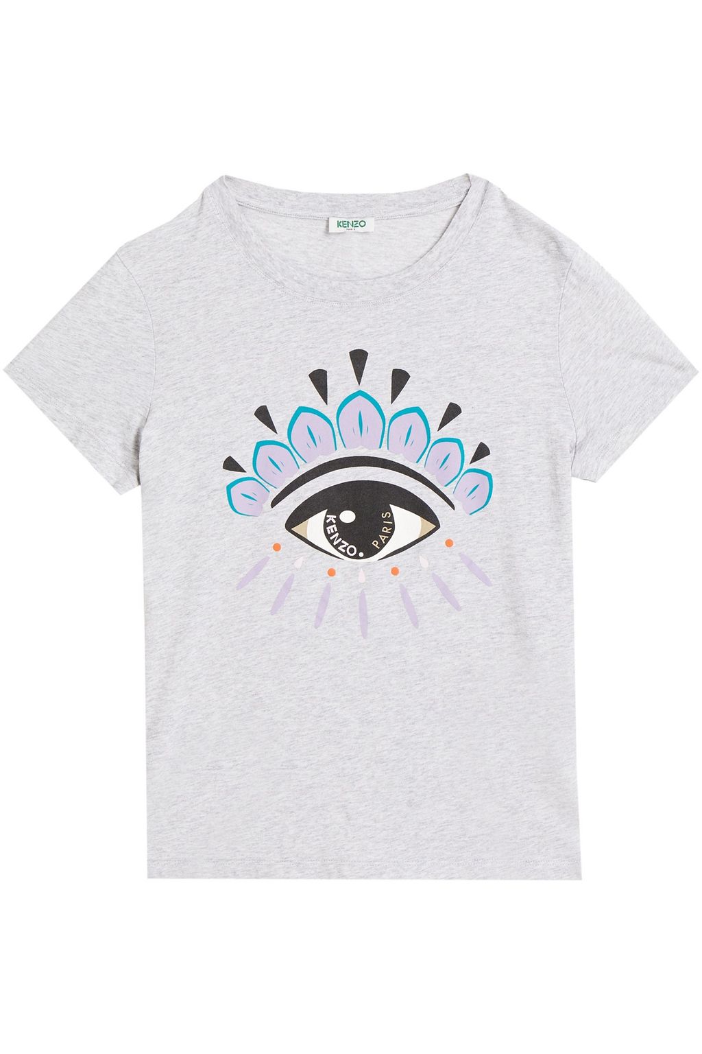 KENZO Printed cotton-jersey T-shirt | Sale up to 70% off | THE