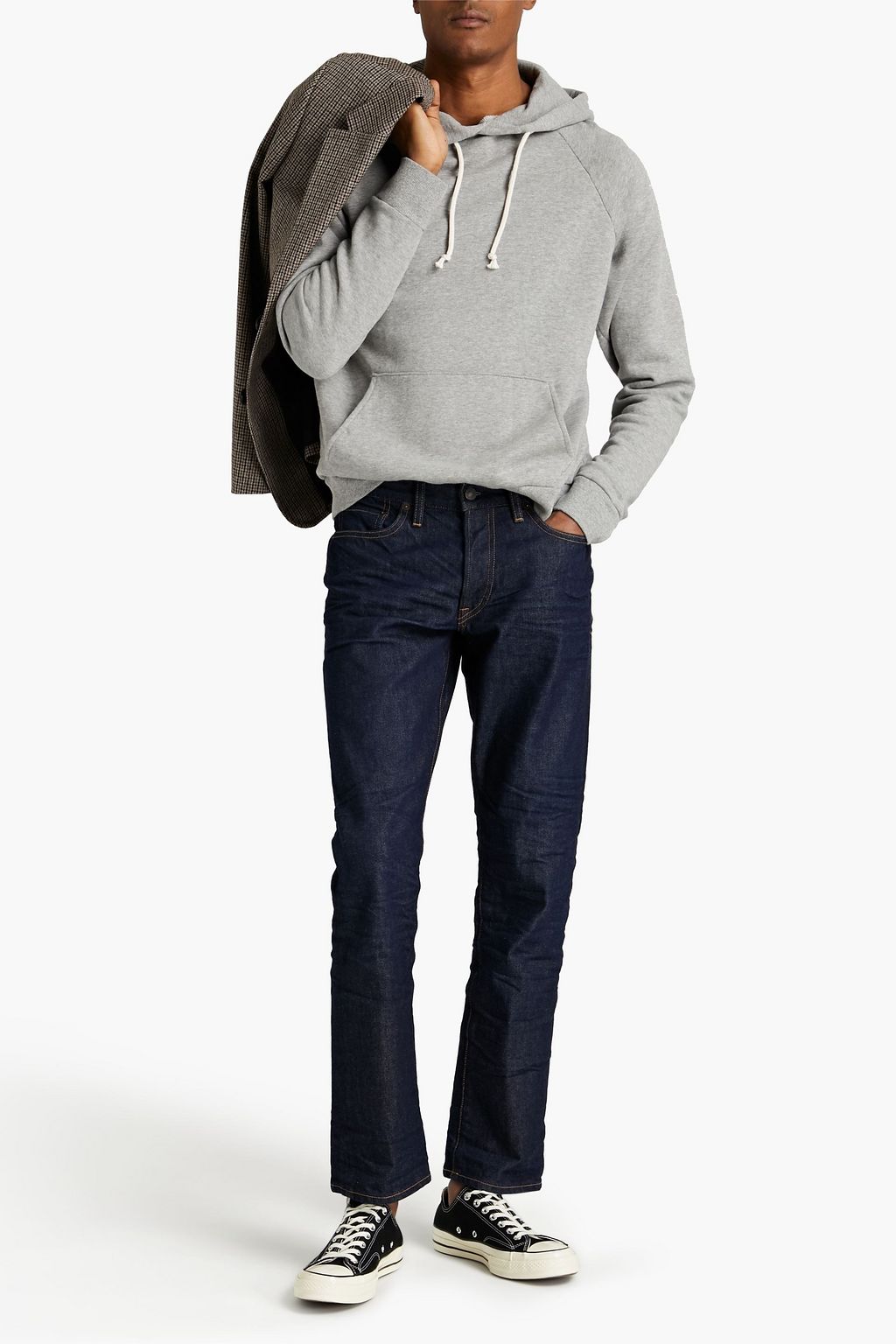 RE/DONE Slim-fit faded denim jeans