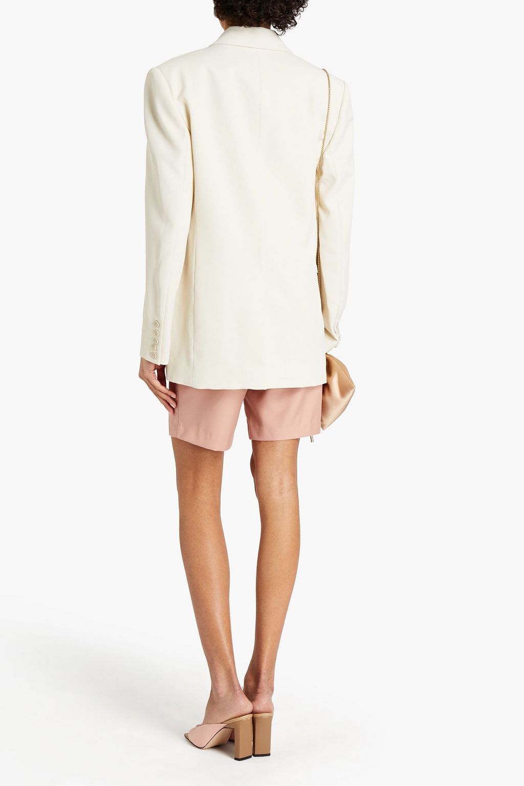 ZIMMERMANN Double-breasted wool-blend twill blazer