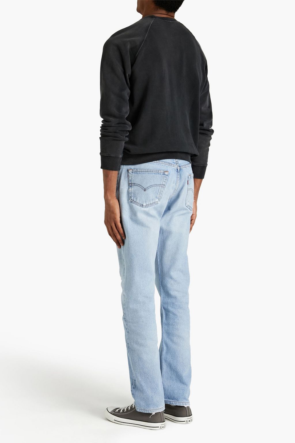 RE/DONE 50s French cotton-terry sweatshirt