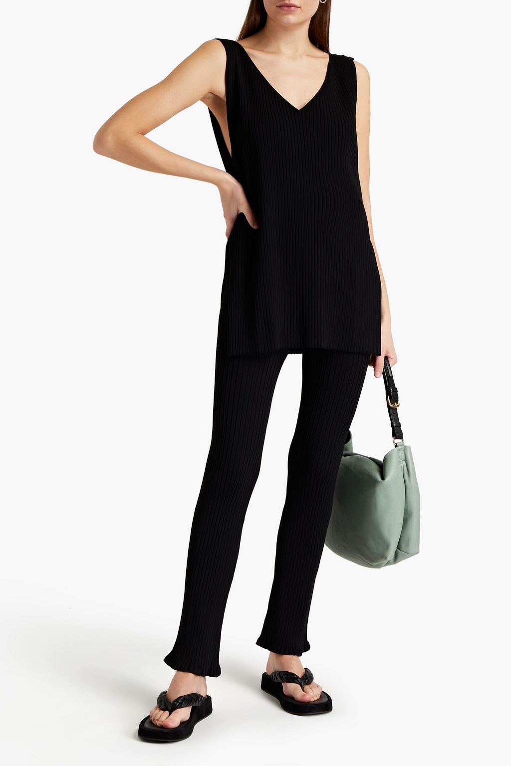 TOTEME Ribbed-knit tank