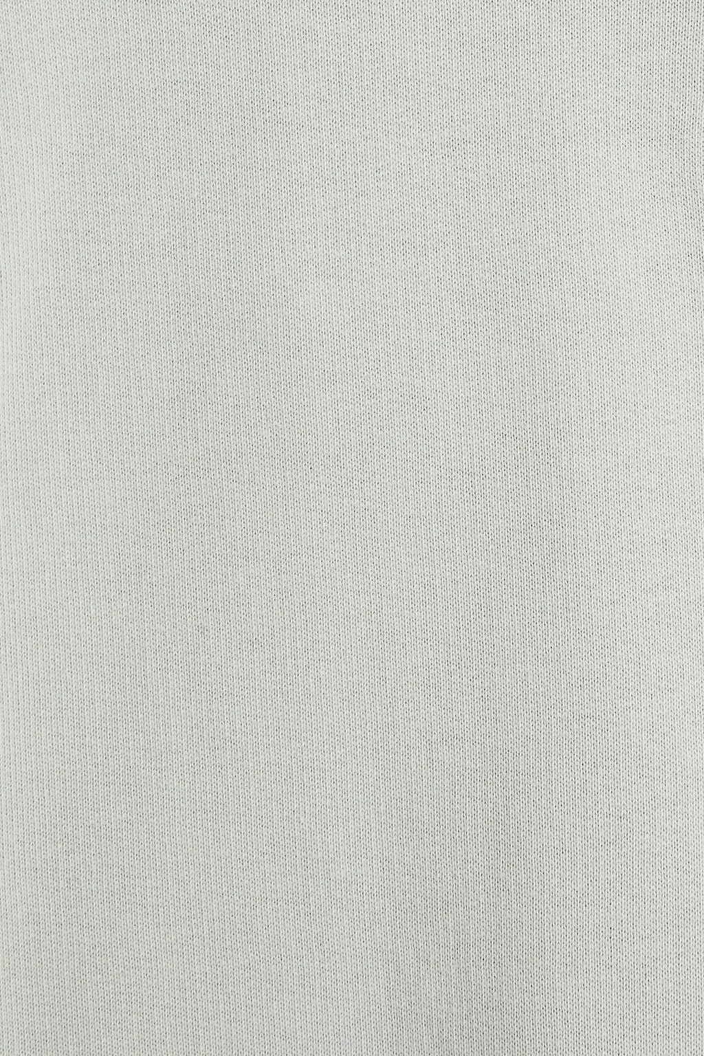KENZO Embroidered cotton-fleece hoodie