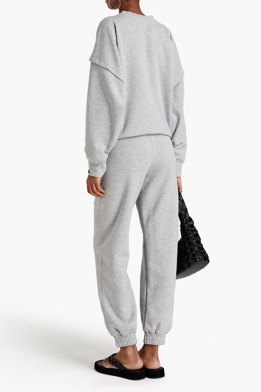 GESTUZ Chrisda mélange jersey track pants