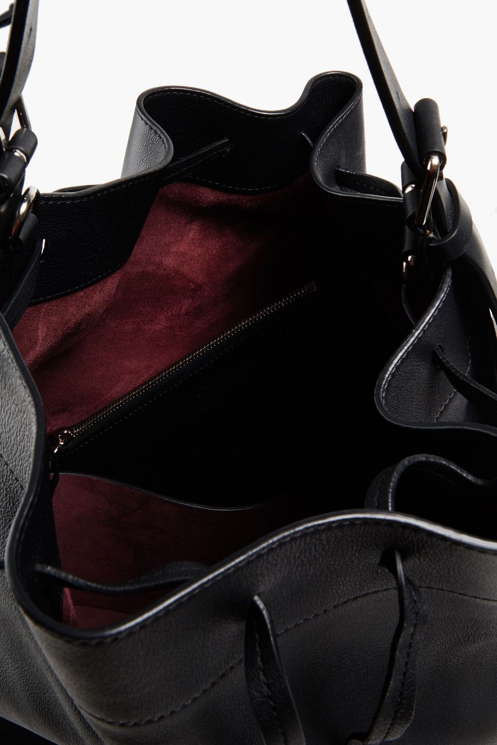 VALENTINO GARAVANI Leather bucket bag