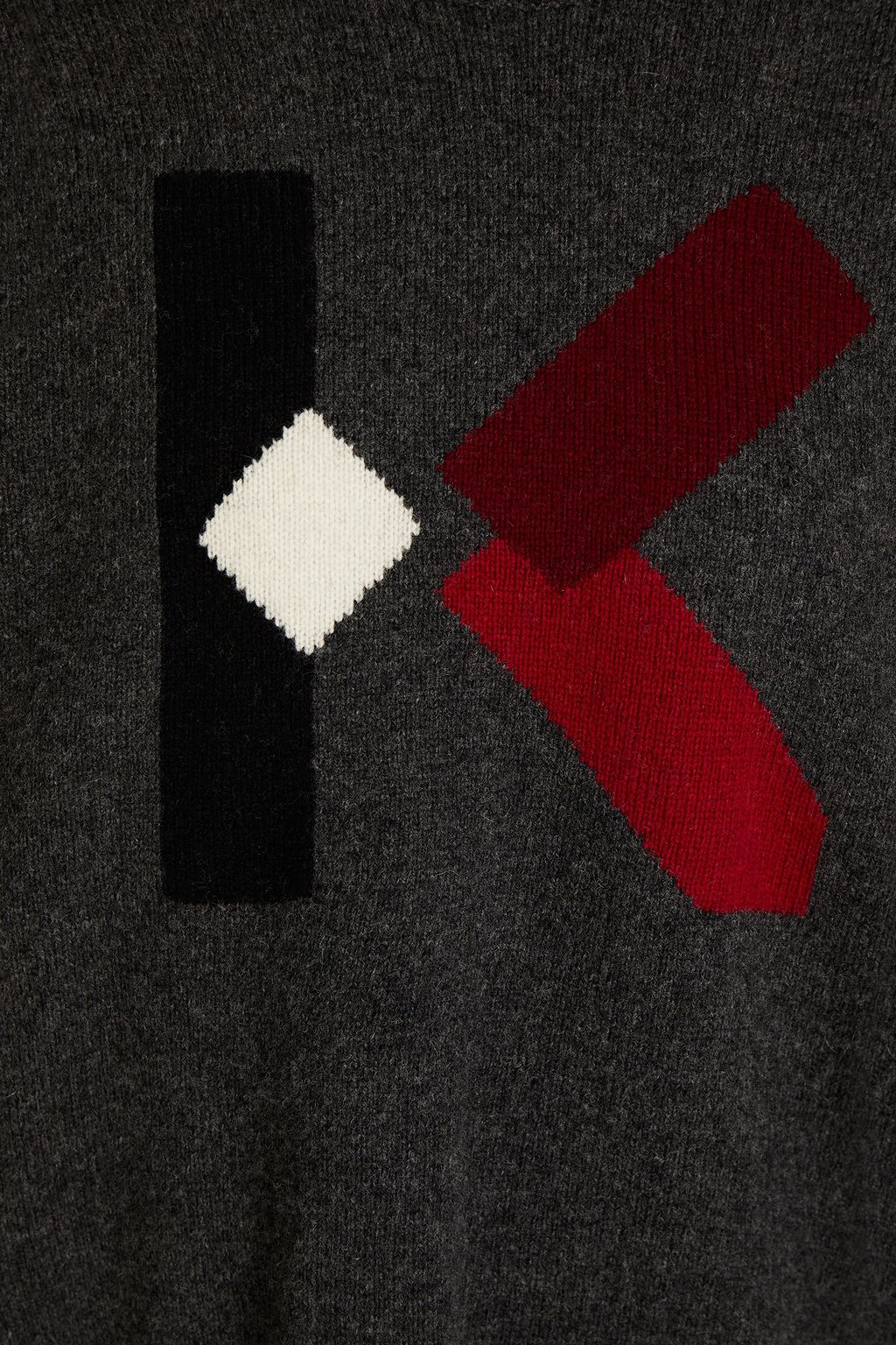 KENZO Intarsia wool-blend sweater