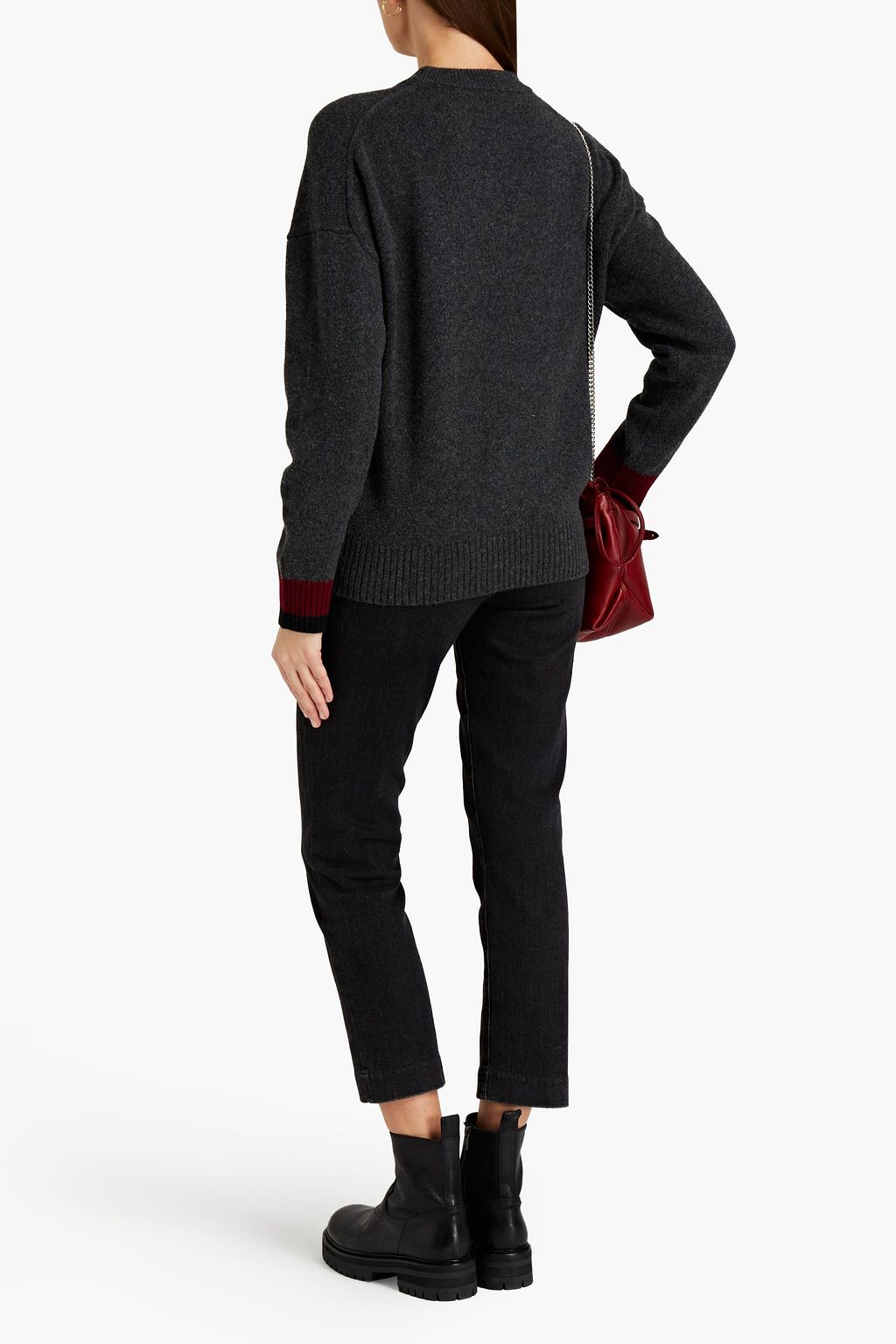 KENZO Intarsia wool-blend sweater