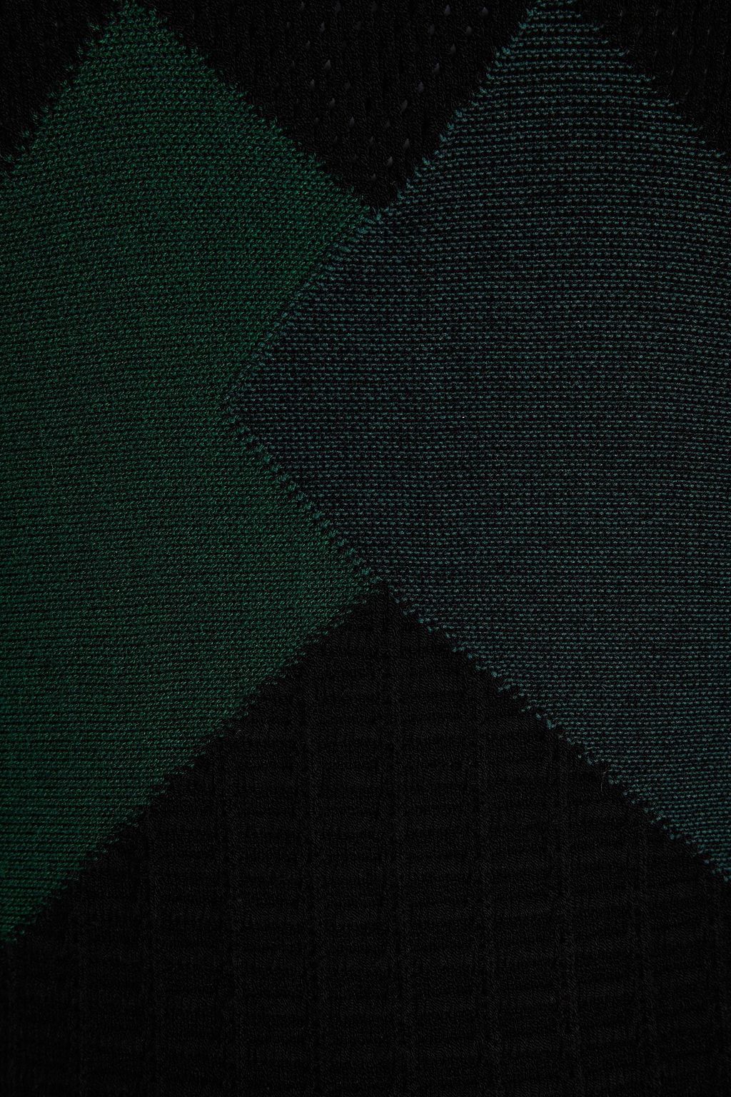 KENZO Jacquard-knit mini dress