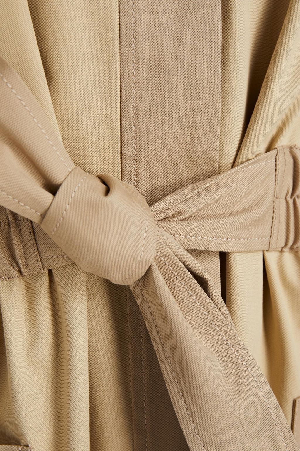 BA&SH Alexi belted cotton-blend trench coat