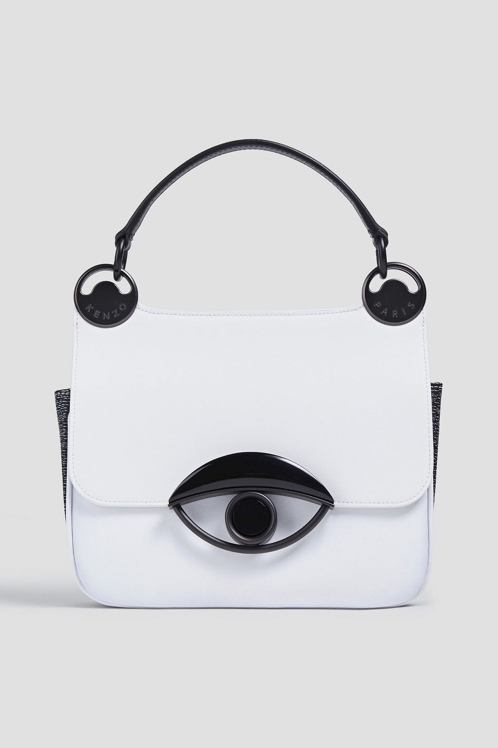 KENZO Embellished leather shoulder bag