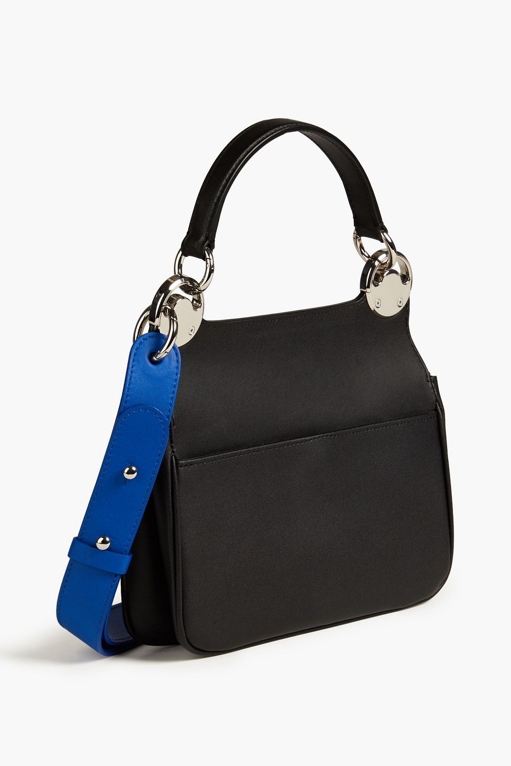KENZO Schultertasche aus Leder mit Verzierung