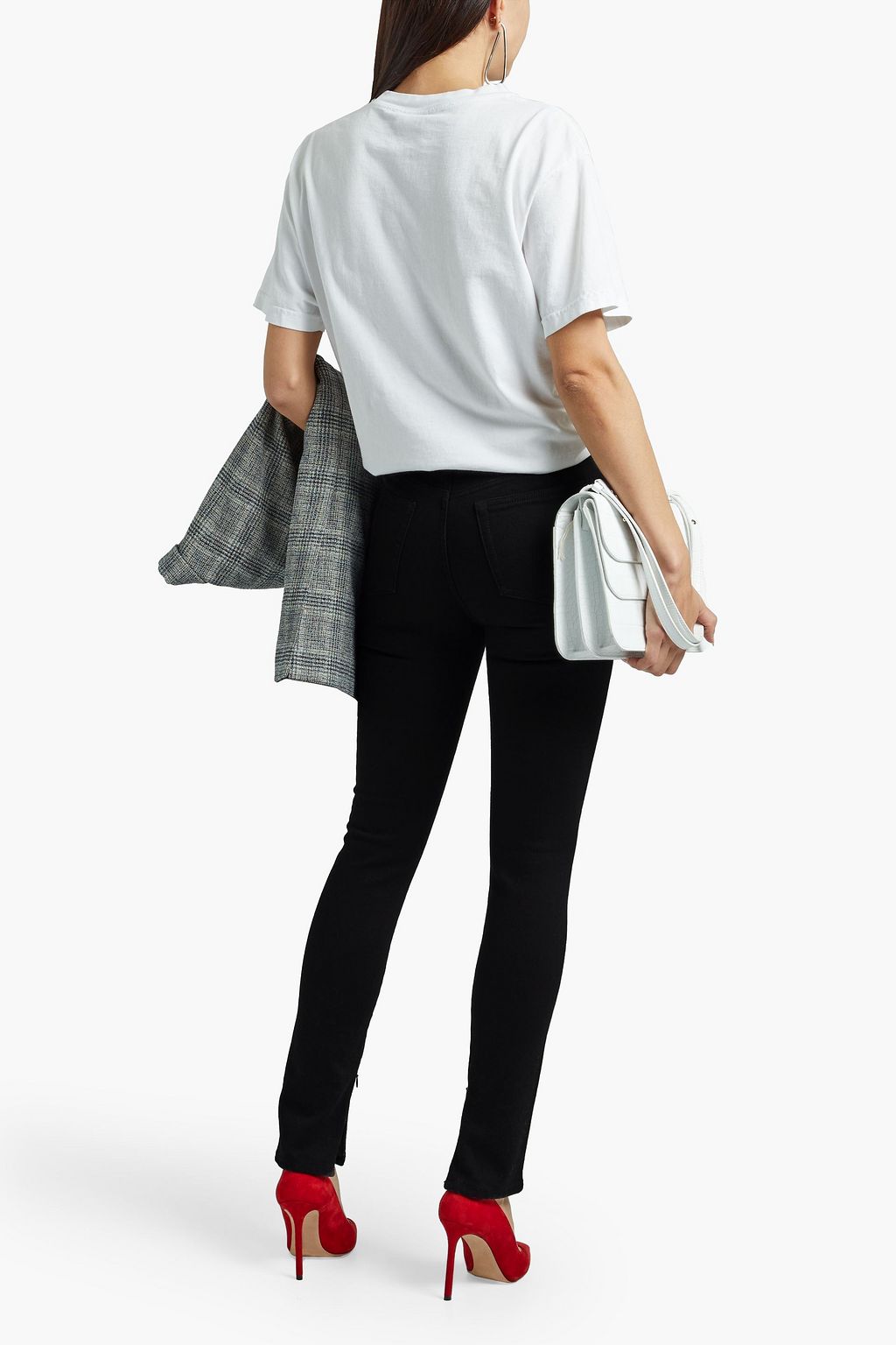 VICTORIA, VICTORIA BECKHAM High-rise slim-leg jeans