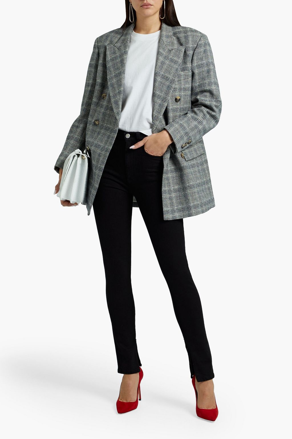 VICTORIA, VICTORIA BECKHAM High-rise slim-leg jeans