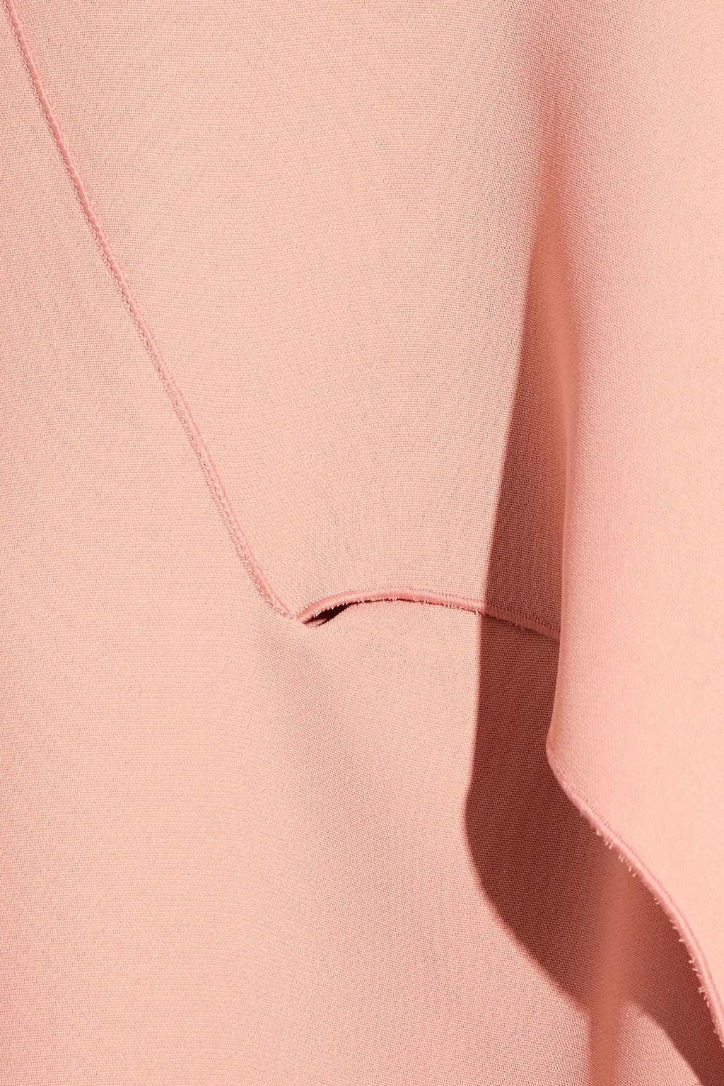 VICTORIA, VICTORIA BECKHAM Cutout crepe mini dress