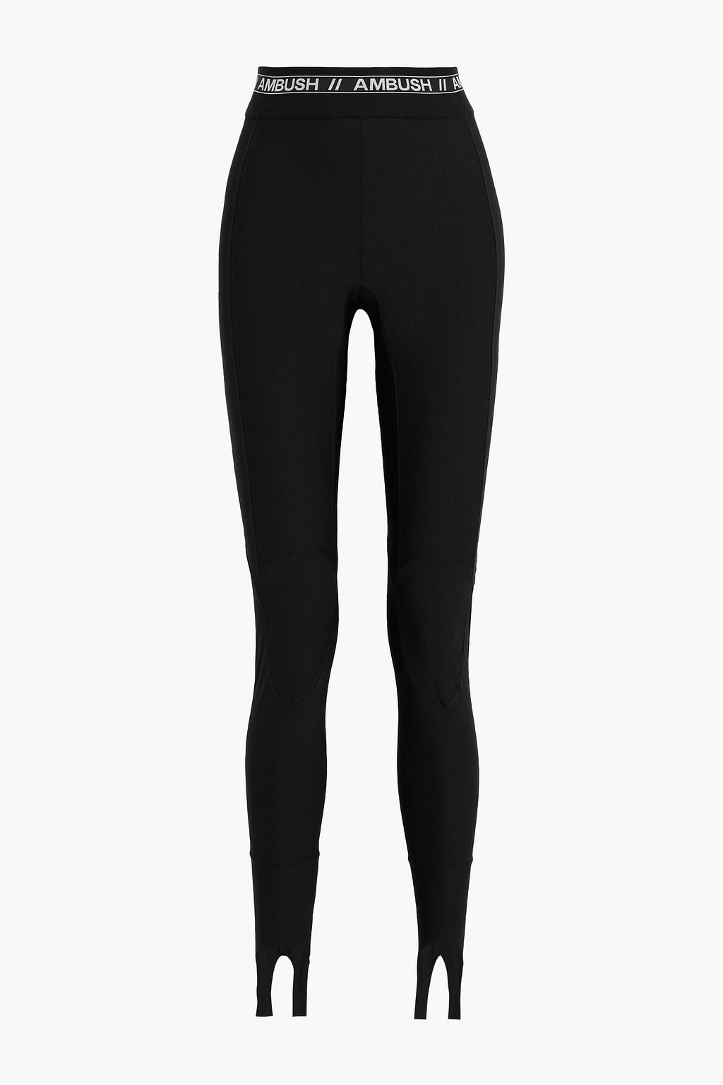 AMBUSH Jacquardtrimmed scuba leggings Sale up to 70 off THE