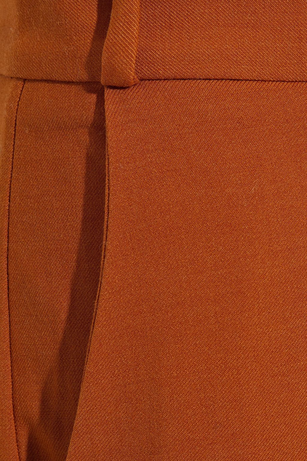CHINTI & PARKER Cropped twill straight-leg pants