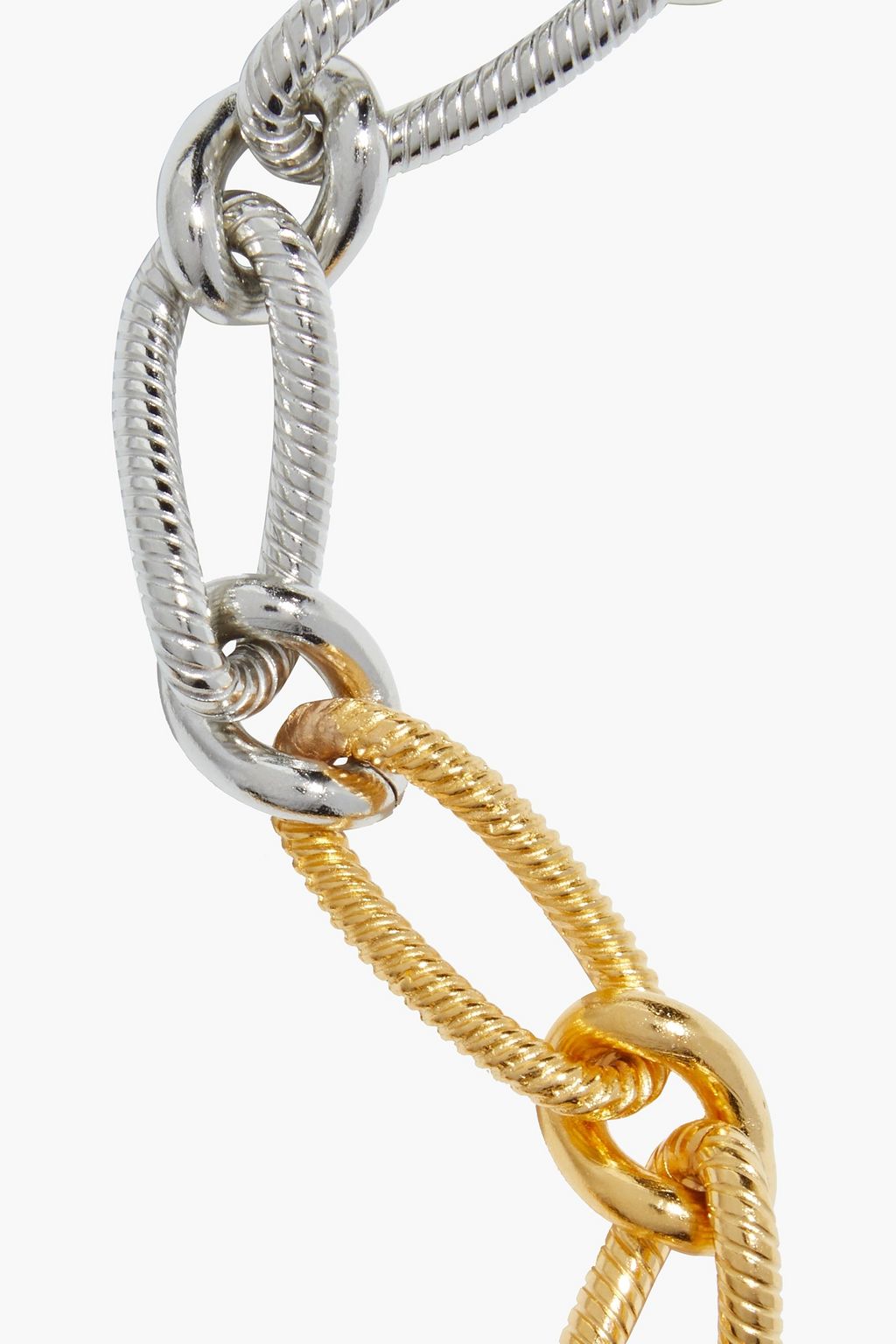 BEN-AMUN 24-karat gold and silver plated bracelet