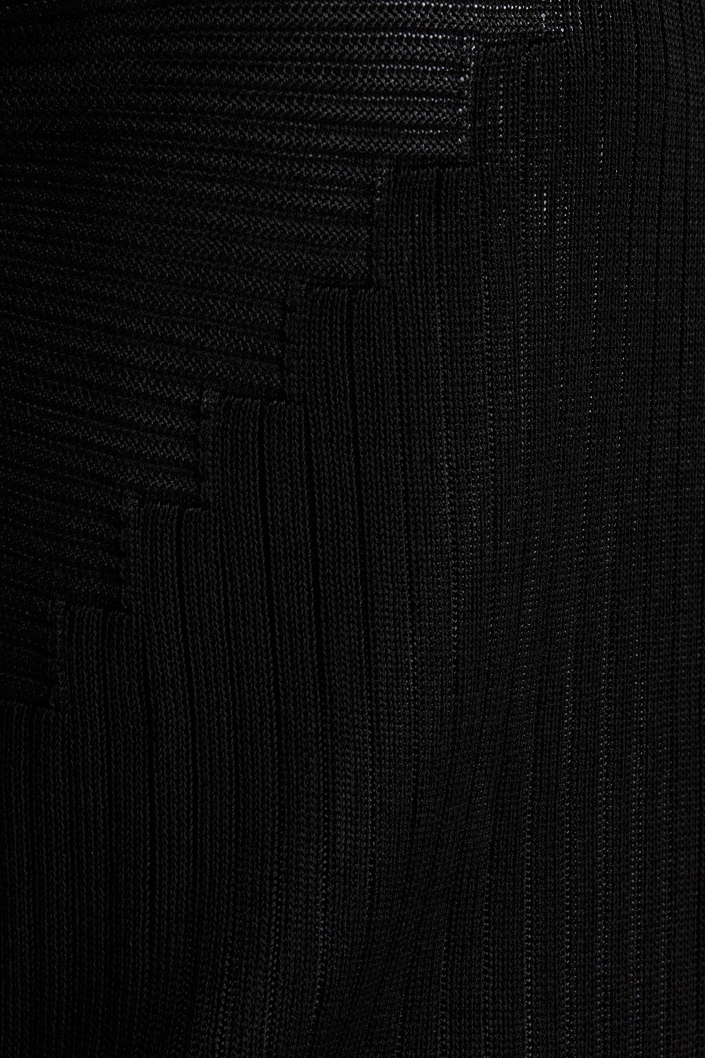 RABANNE Ribbed-knit top