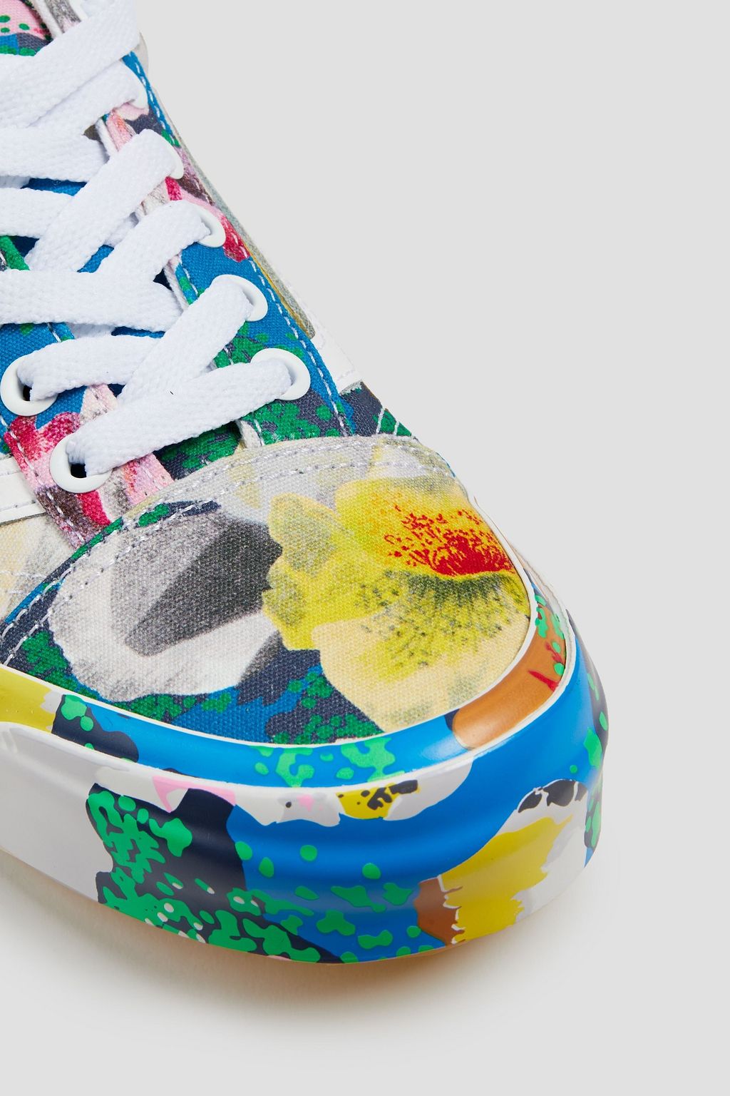 VANS X KENZO Old Skool floral-print canvas sneakers