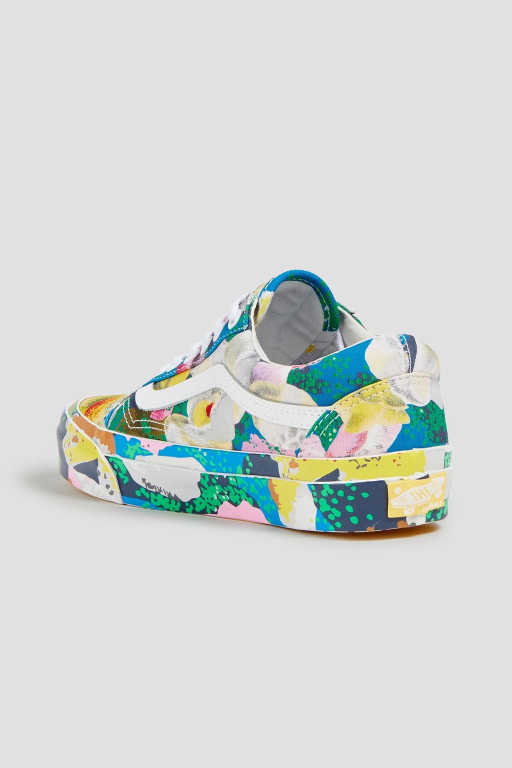VANS X KENZO Old Skool floral-print canvas sneakers
