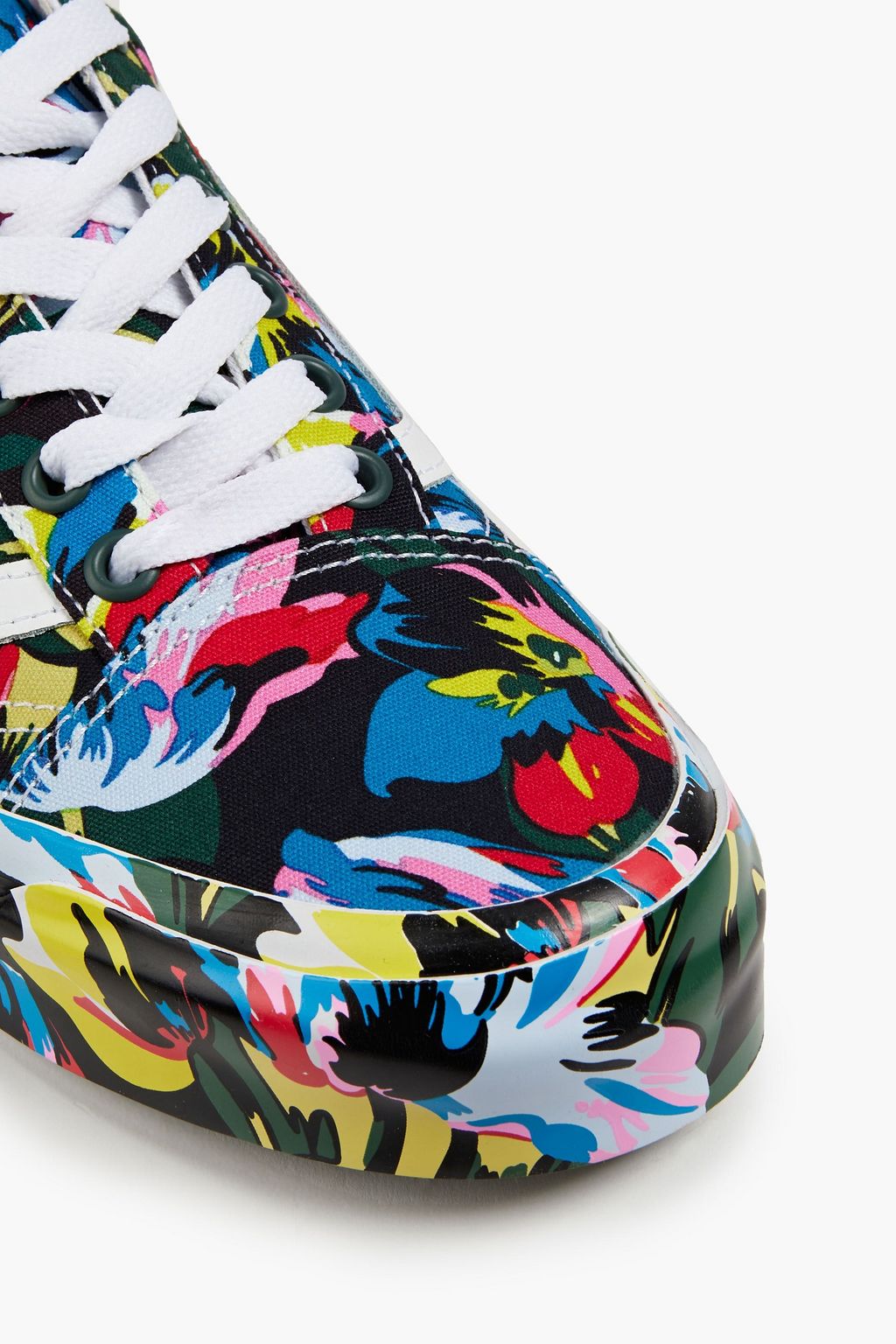 VANS X KENZO Old Skool floral-print canvas sneakers