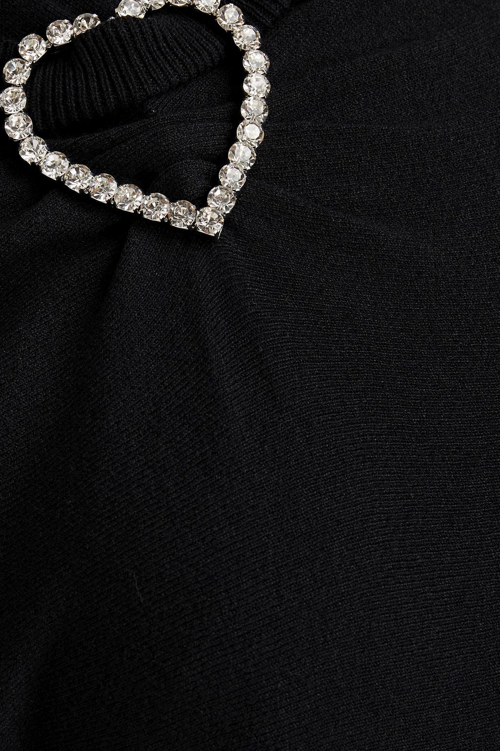 LOVE MOSCHINO Embellished knitted sweater