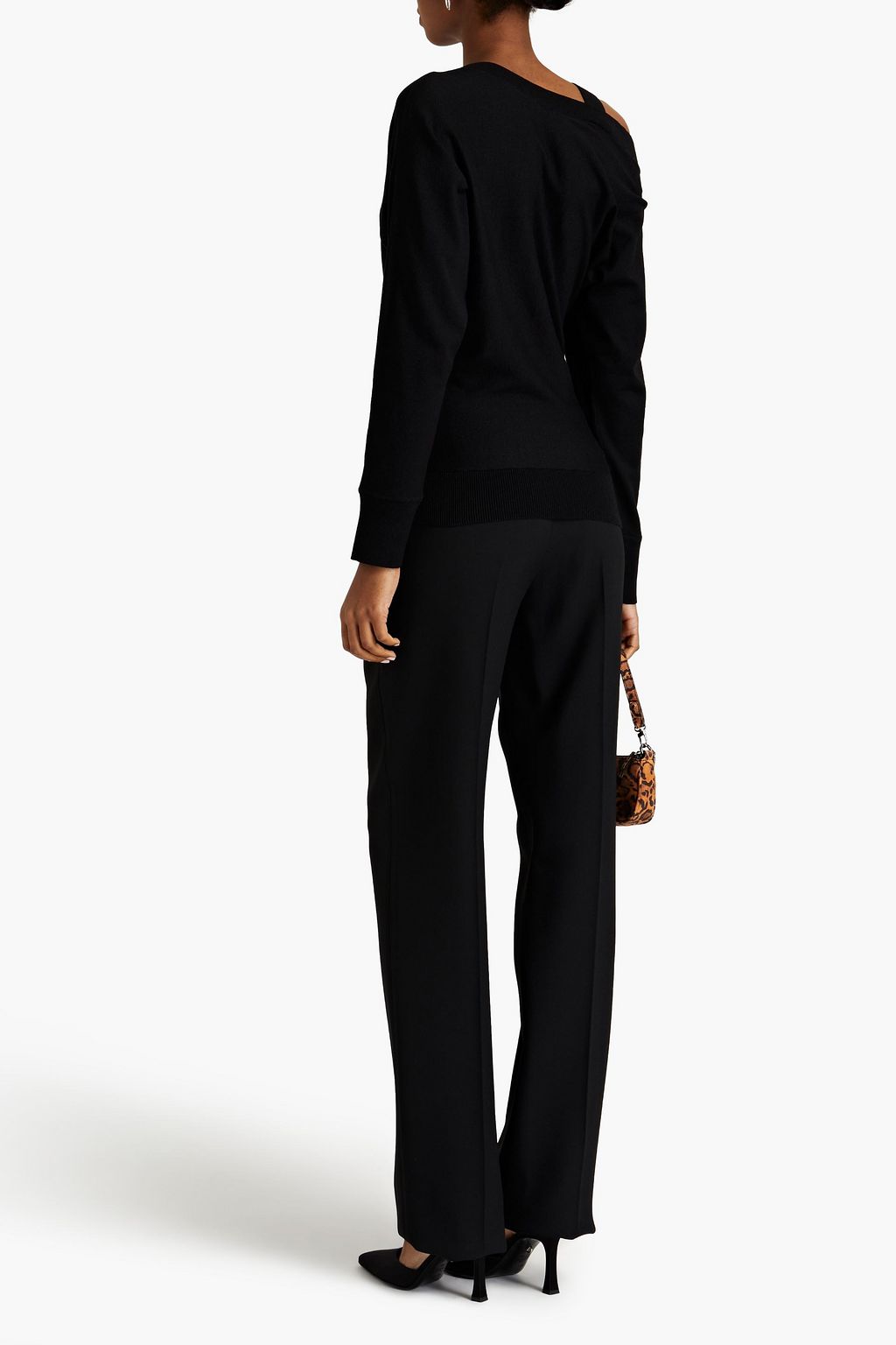 LOVE MOSCHINO Embellished knitted sweater