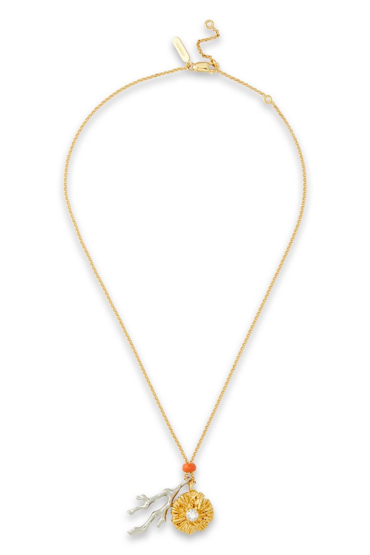 theoutnet.com | Gold and silver-tone, crystal and bead necklace