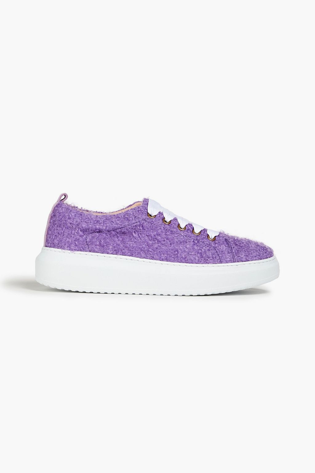 lavender designer sneakers
