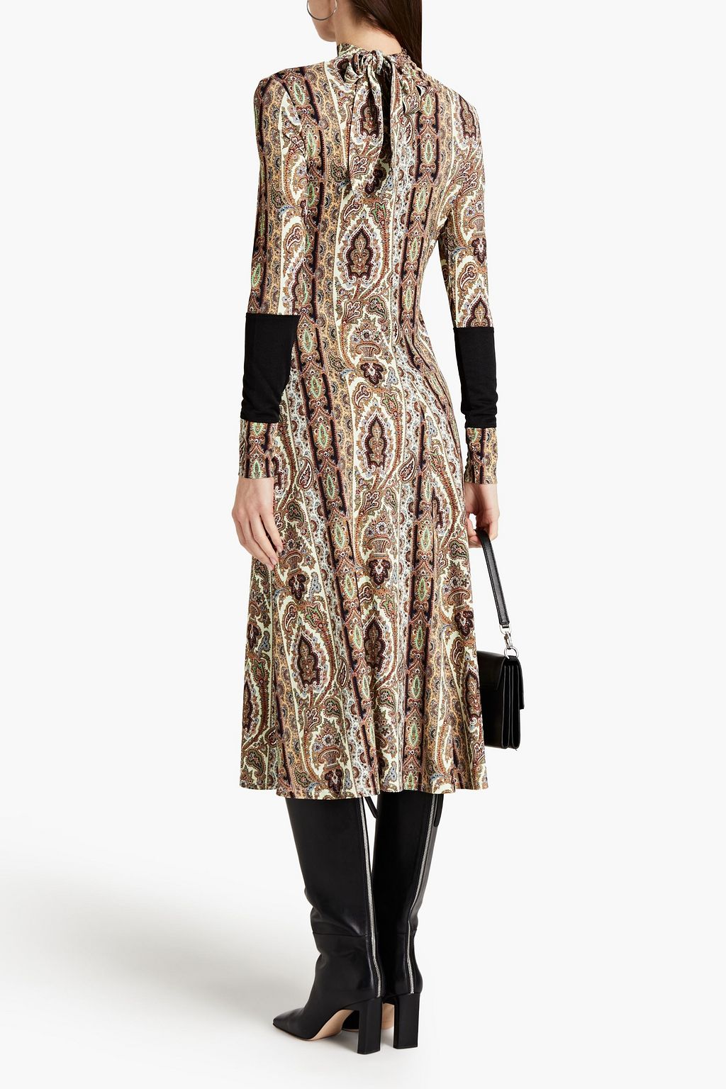 PAUL SMITH Printed jersey midi dress