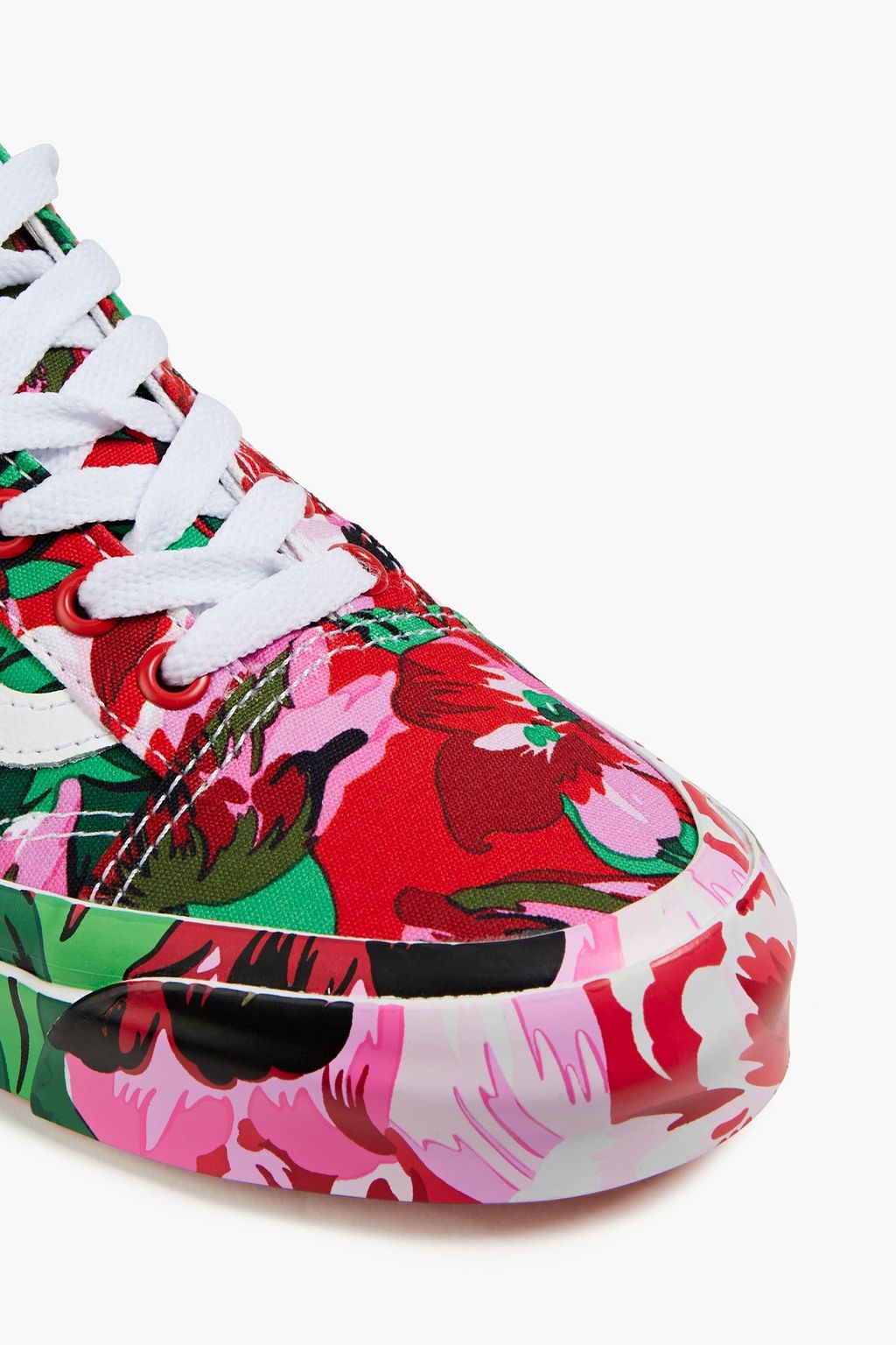 VANS X KENZO Old Skool floral-print canvas sneakers