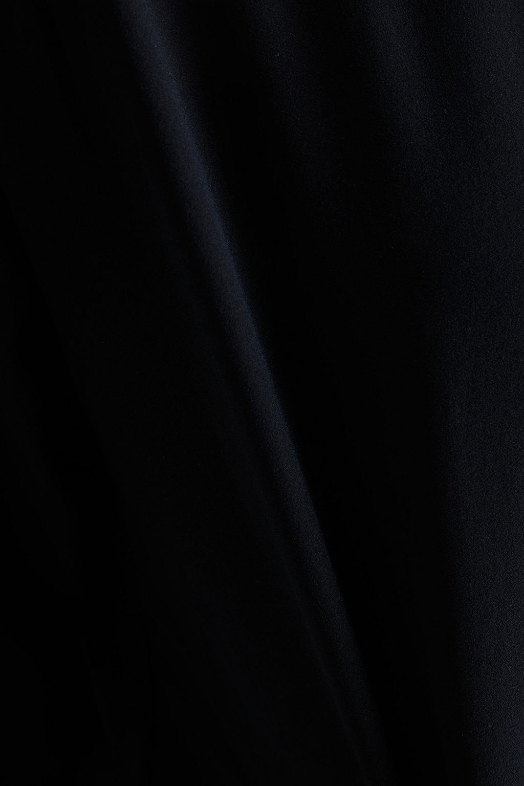 WACOAL Chrystalle lace-trimmed velour pajama top