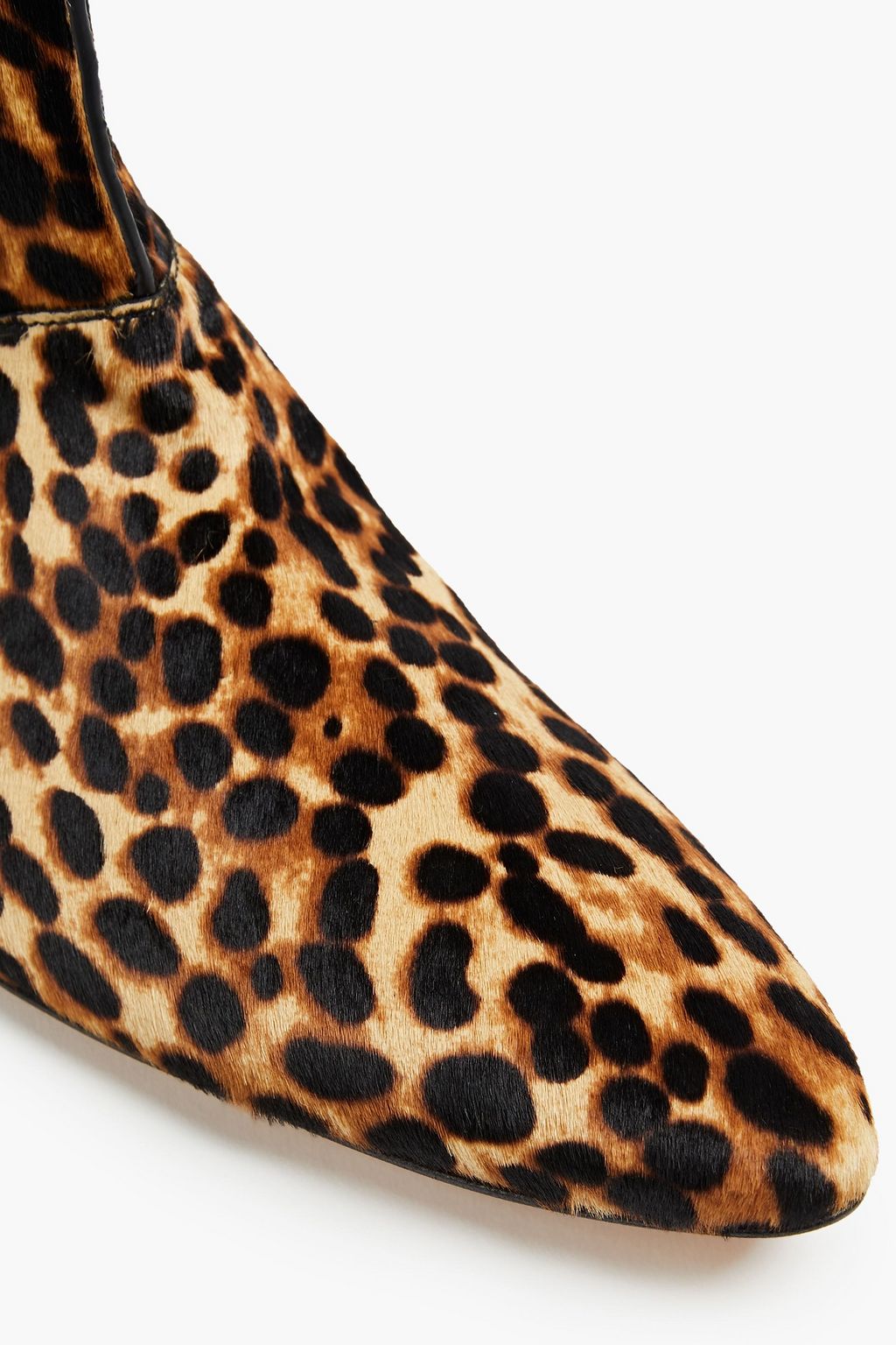 KENZO K-Line leopard-print calf hair ankle boots