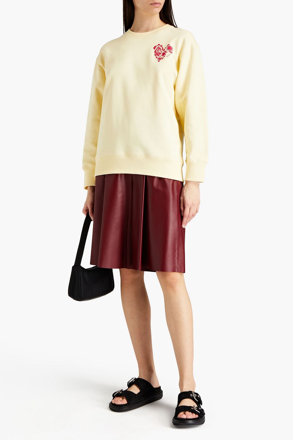 KENZO Oversized printed French cotton-terry sweatshirt