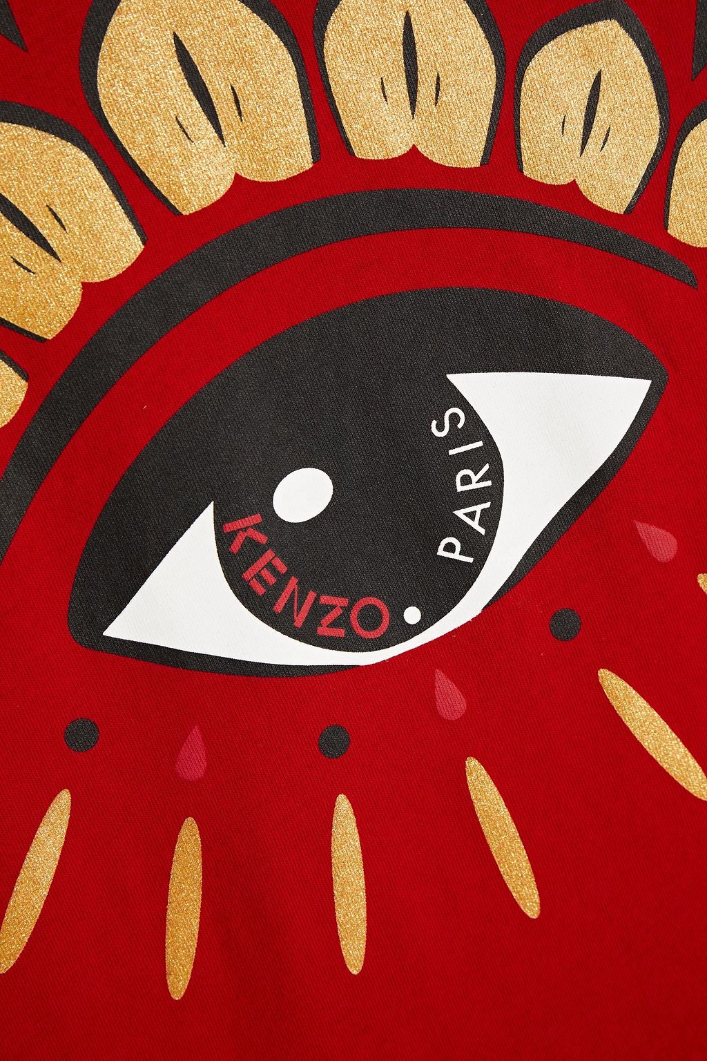 KENZO Printed cotton-jersey T-shirt