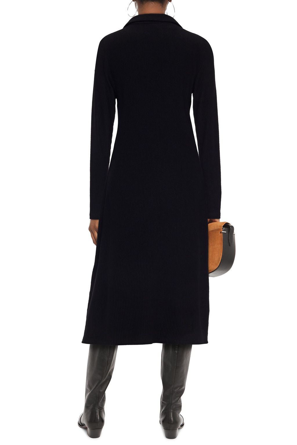 WALTER BAKER Helena ribbed-knit midi dress