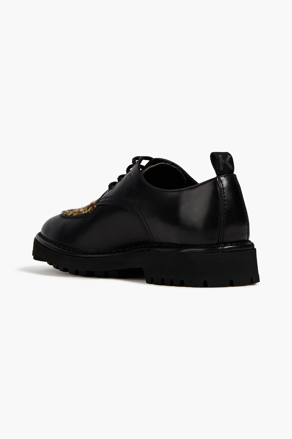 calf hair and leather brogues | KENZO 
