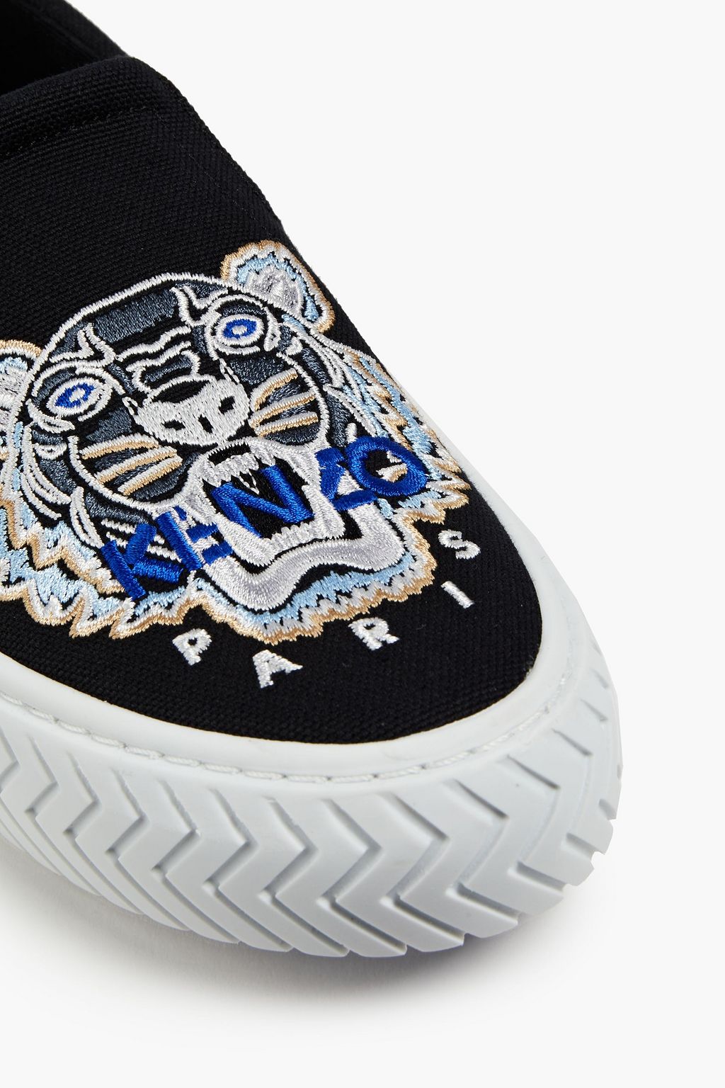 KENZO K-Skate embroidered canvas sneakers