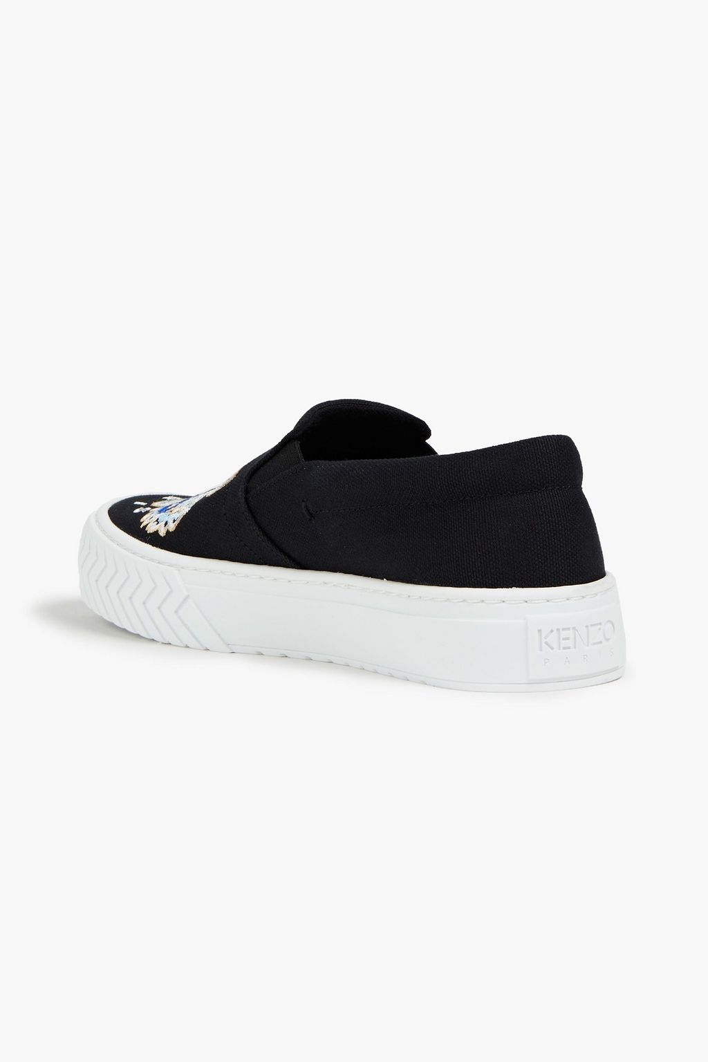 KENZO K-Skate embroidered canvas sneakers