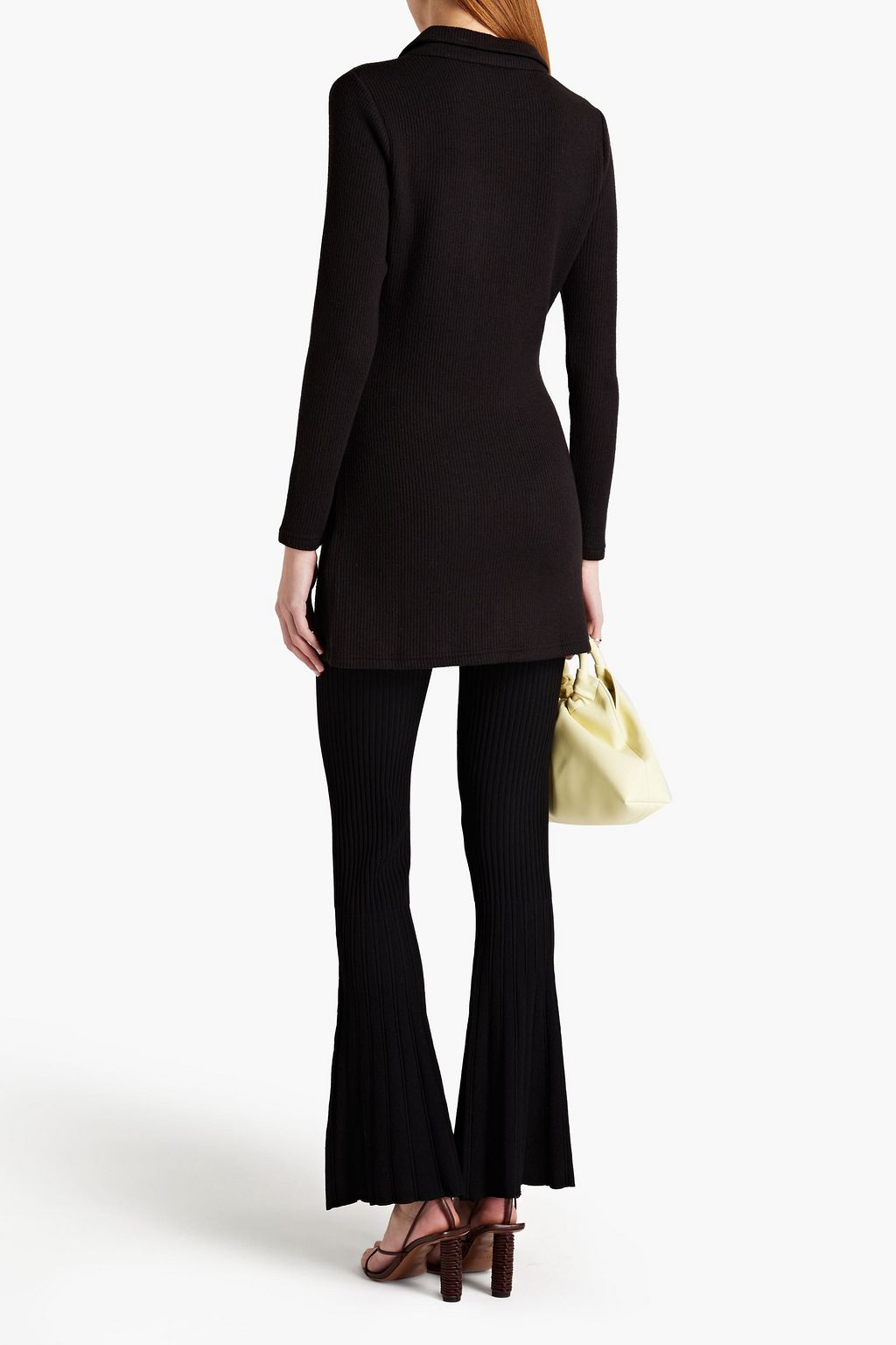 WALTER BAKER Hendrix ribbed-knit cardigan