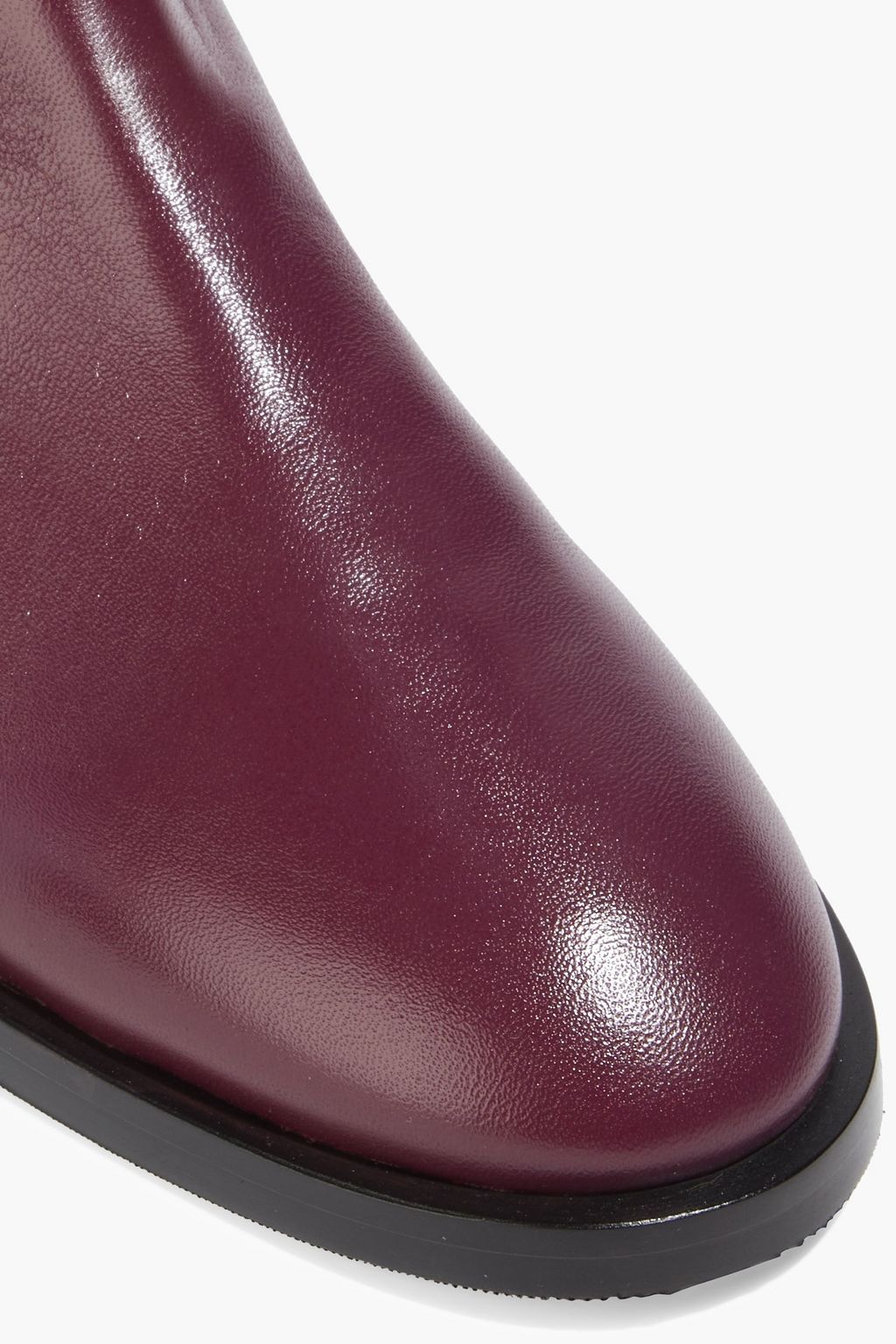 STUART WEITZMAN Keelan Overknees aus Leder und Neopren